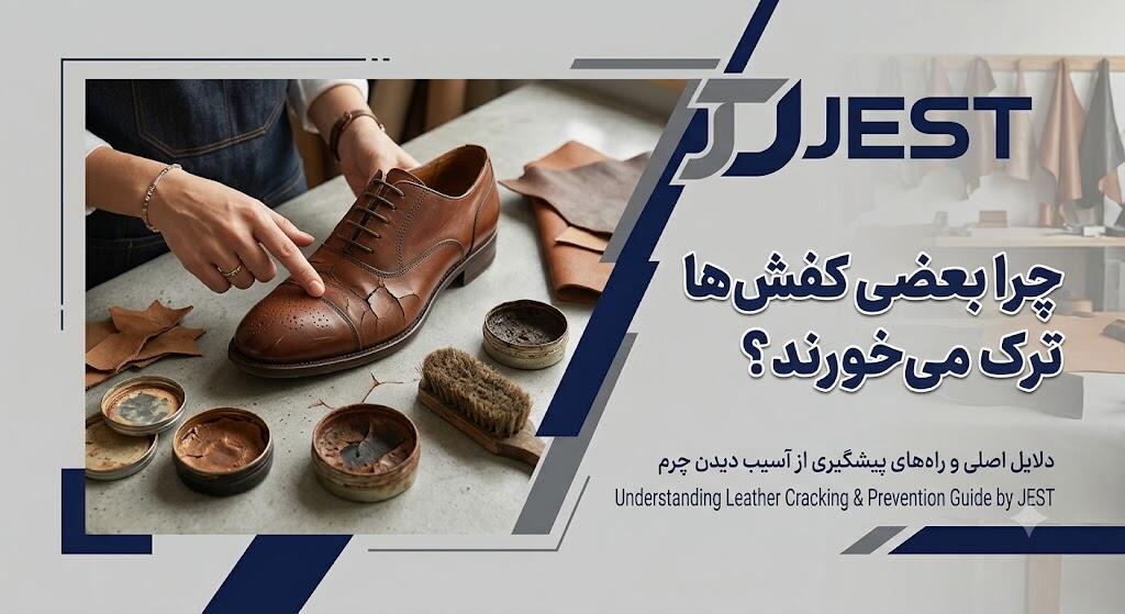 چرا بعضی کفش‌ها ترک می‌خورند؟